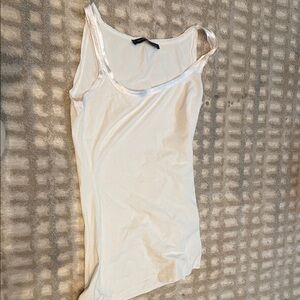 Elegant White Women's Tank Top